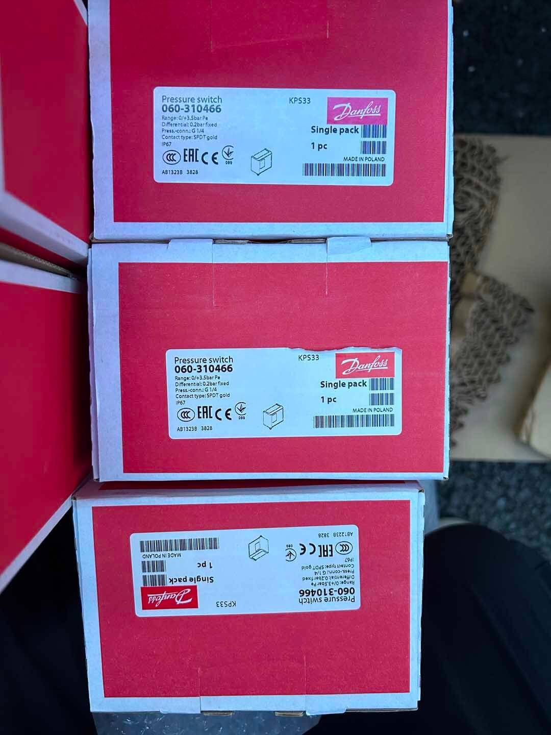 Danfoss Pressure switch KPS33 060-310466