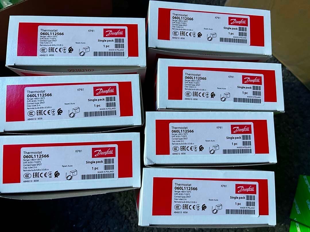 Danfoss Thermostat KP81 060L112566