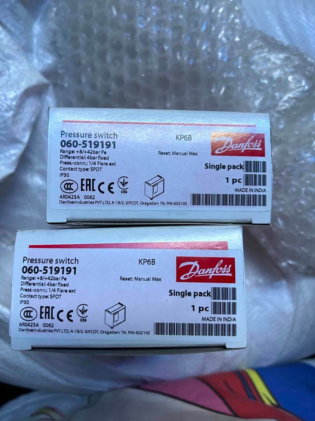 Danfoss Pressure switch KP6B 060-519191