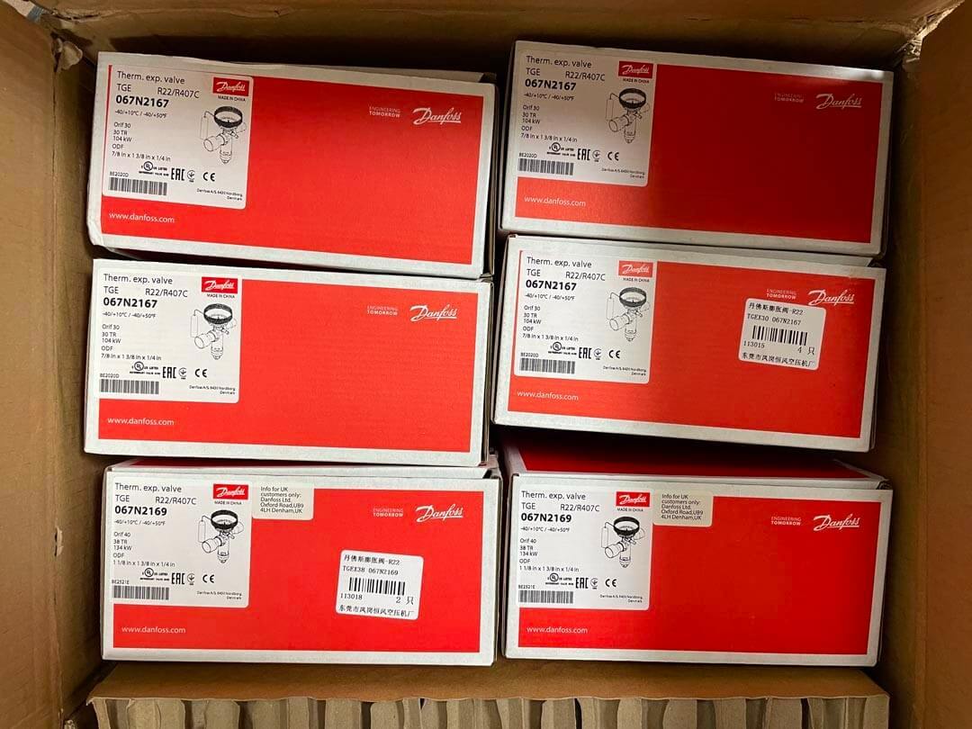 Danfoss Therm. exp. valve 067N2169