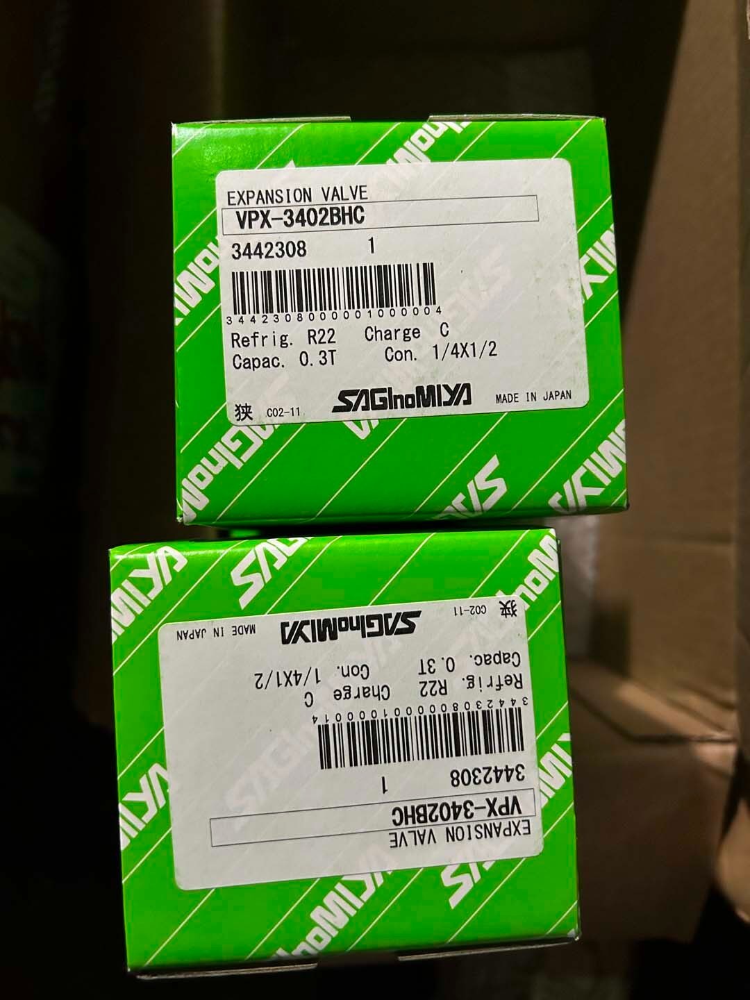 Saginomiya Expansion Valve VPX-3402BHC